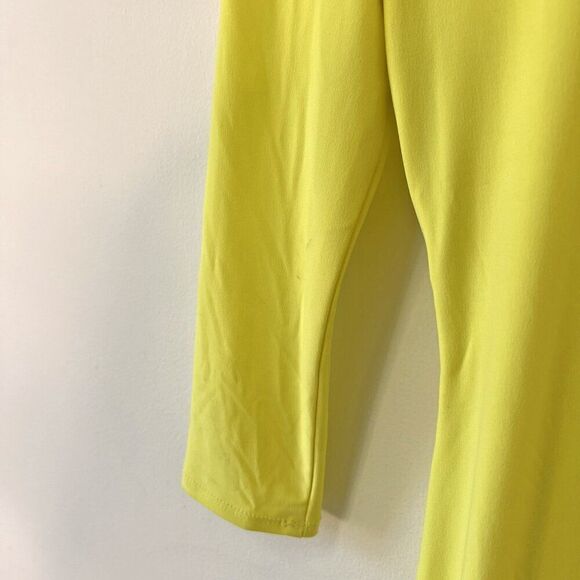 NEW Joseph Ribkoff Yellow Zest Ruched Long Sleeve Dress - Picture 8 of 12